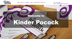 Desktop Screenshot of kinderpocock.co.uk