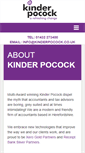Mobile Screenshot of kinderpocock.co.uk